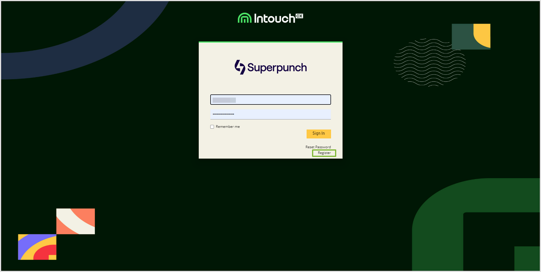 Enroll in the Password Reset System – IntouchCX Help Center